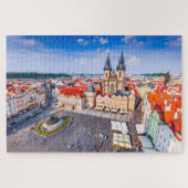 Hoofdstad Puzzle Prague van Tsjechië Legpuzzel (Horizontaal)