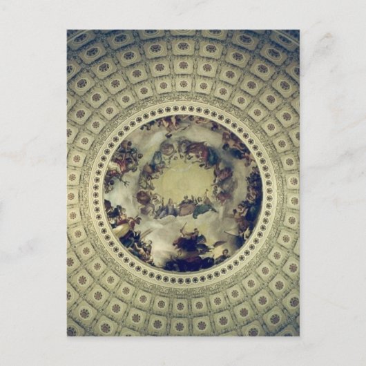 hoofdstad rotunda briefkaart (Voorkant)
