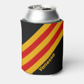  hoofdstad strepen met naam blikjeskoeler (Blikje Achterkant)