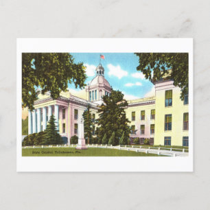 hoofdstad Tallahassee, Florida Briefkaart