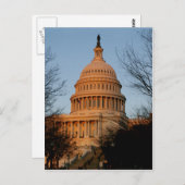 Hoofdstad van de Dome bij Sunset Briefkaart (Voorkant / Achterkant)