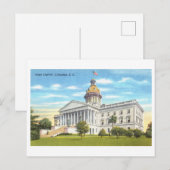 Hoofdstad van de staat in Columbia, South Carolina Briefkaart (Voorkant / Achterkant)