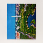 Hoofdstad van de staat Washington DC. Legpuzzel (Verticaal)