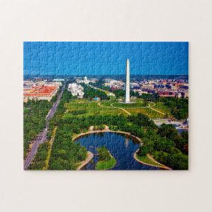 Hoofdstad van de staat Washington DC. Legpuzzel