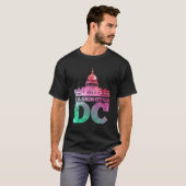 Hoofdstad van de Verenigde Staten Washington DC Ca T-shirt (Voorkant volledig)