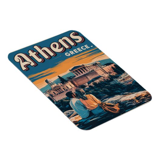  hoofdstad van Griekenland Magneet (Rechterzijde)