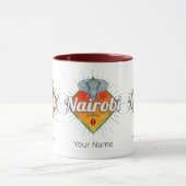 Hoofdstad van Nairobi Kenia Olifant  Afrika Mok (Midden)