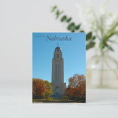 Hoofdstad van Nebraska in Lincoln, Nebraska Briefkaart (Staand voorkant)