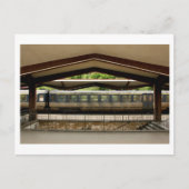 Hoofdstation van Sarajevo. Briefkaart (Voorkant)