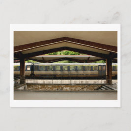 Hoofdstation van Sarajevo. Briefkaart