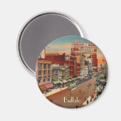 Hoofdstraat - Buffalo, NY  Magnet (Voorkant / Achterkant)