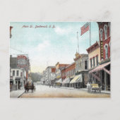 Hoofdstraat, Deadwood, South Dakota, Vintage Briefkaart (Voorkant)