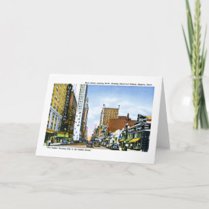 Hoofdstraat, Houston, Texas Kaart