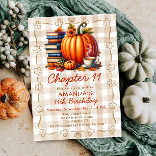 Hoofdstuk 11 Boek Thema Verjaardagsboek Herfst 11e Kaart