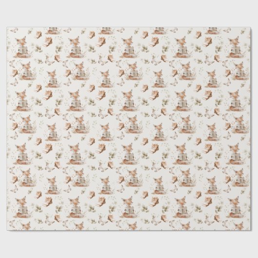 Hoofdstuk 1 Vossenpatroon lezen Cadeaupapier (Vlak)