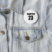 Hoofdstuk 23 Geboortedatum Ronde Button 5,7 Cm (In situ)
