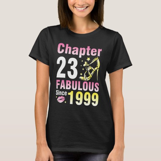 Hoofdstuk 23 jaar oud geweldig sinds 1999. t-shirt (Voorkant)