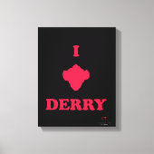 Hoofdstuk 2 | I Love Derry Canvas Afdruk (Voorkant)