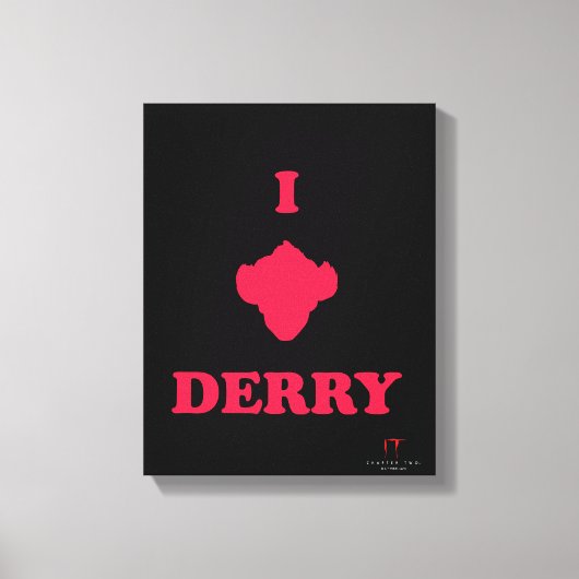Hoofdstuk 2 | I Love Derry Canvas Afdruk (Voorkant)