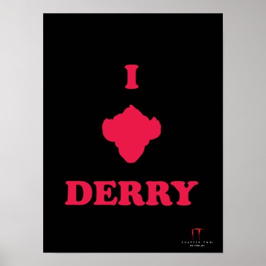 Hoofdstuk 2 | I Love Derry Poster (Voorkant)