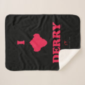 Hoofdstuk 2 | I Love Derry Sherpa Deken (Voorkant (horizontaal))