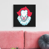 Hoofdstuk 2 | Pennywise Canvas Afdruk (Insitu (Woonkamer))