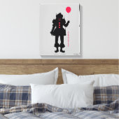 Hoofdstuk 2 | Pennywise Silhouette Canvas Afdruk (Insitu (Slaapkamer))