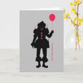 Hoofdstuk 2 | Pennywise Silhouette Kaart (Gele Bloem)