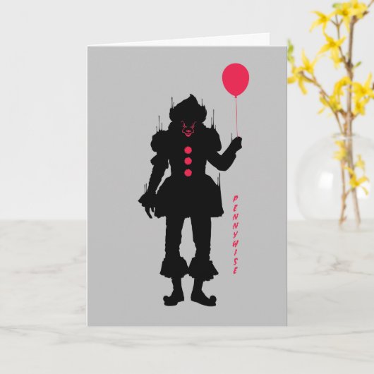 Hoofdstuk 2 | Pennywise Silhouette Kaart (Gele Bloem)