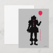 Hoofdstuk 2 | Pennywise Silhouette Notitiekaartje (Voorkant / Achterkant)