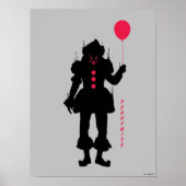 Hoofdstuk 2 | Pennywise Silhouette Poster (Voorkant)