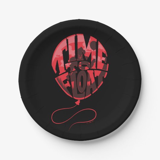 Hoofdstuk 2 | Tijd tot float ballongrafisch Papieren Bordje (Voorkant)