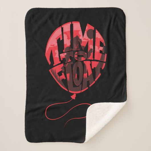 Hoofdstuk 2 | Tijd tot float ballongrafisch Sherpa Deken (Voorkant)