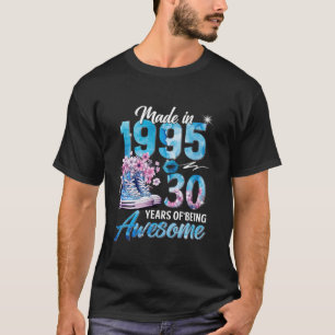 Hoofdstuk 30 Fabulous EST 1995 30e Bloemenverjaard T-shirt
