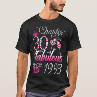 Hoofdstuk 30 van de vrouw, sinds 1993, 30ste geboo t-shirt