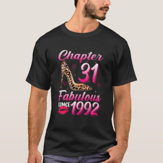 Hoofdstuk 31 Fantastisch sinds 1992 31e verjaardag T-shirt