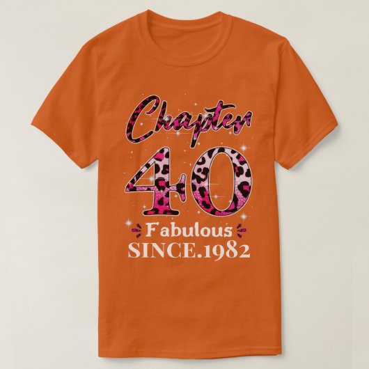 Hoofdstuk 40 Stoffen sinds 1982 T-shirt (Design voorkant)
