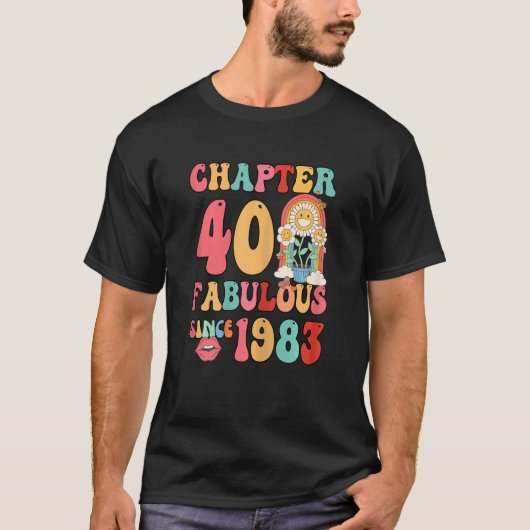 Hoofdstuk 40 Vloeibaar sinds 1983 Groo T-shirt (Voorkant)