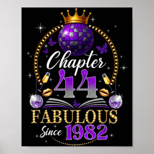 Hoofdstuk 44 Sinds 1982 Paarse Disco Bal 44e Verja Poster