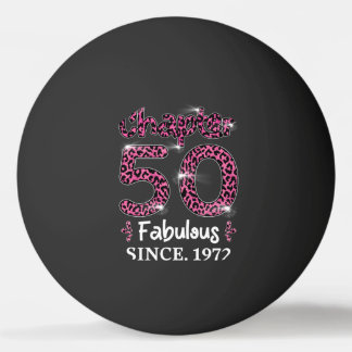 Hoofdstuk 50 Stoffen sinds 1972 Pingpongbal