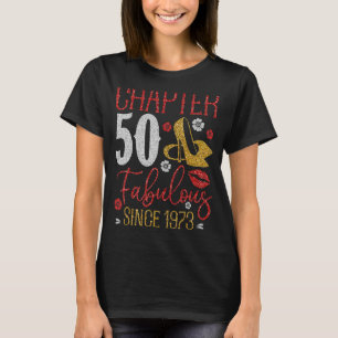 Hoofdstuk 50 Stofwisselaars sinds 1973 50e verjaar T-shirt