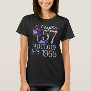 Hoofdstuk 57 Fantastisch sinds 1966, 57e verjaarda T-shirt