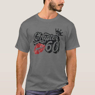  Hoofdstuk 60 Kassieliften Happy Birthday 60 Y T-shirt