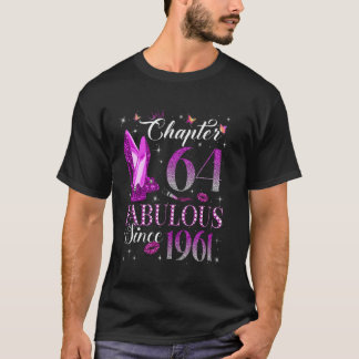Hoofdstuk 64 Prachtig sinds 1961 64e verjaardagsca T-shirt