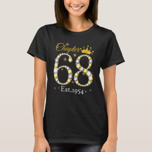 Hoofdstuk 68 Oost-1954 68 jaar Oude 68ste geboorte T-shirt