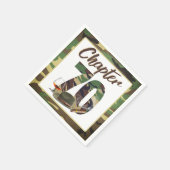 Hoofdstuk 70 LegerCamouflage Mannen 70e verjaardag Servet (Hoek)