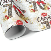 Hoofdstuk 70 Rood- en goudluipaard 70e verjaardag Cadeaupapier (Rol Hoek)