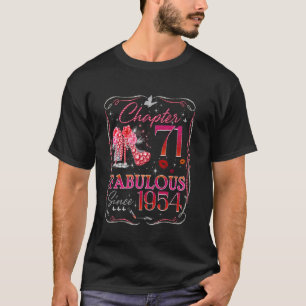 Hoofdstuk 71 Fabulous sinds 1954 71ste diamanten v T-shirt