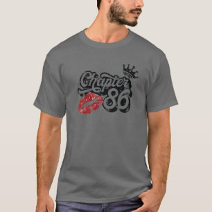 hoofdstuk 86 Kassielips Happy Birthday 86 Y T-shirt