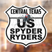 Hoofdstuk Central Texas - Decal Hoofdstuklogo (Vel 2)